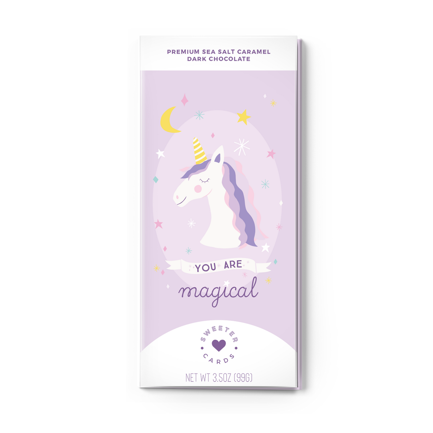 Load image into Gallery viewer, You are Magical Unicorn Chocolate Card
