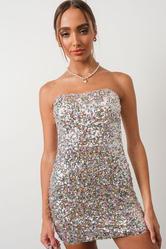 Party Time Strapless Dress