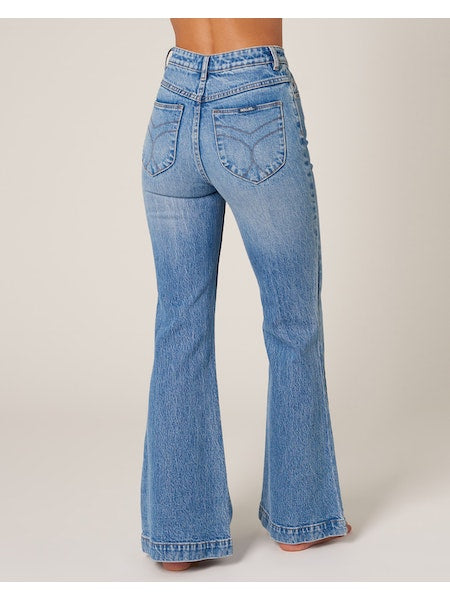 【楽天最安値に挑戦】 Jeans Denim Flare Eastcoast Rolla's Organic Blue Vintage パンツ