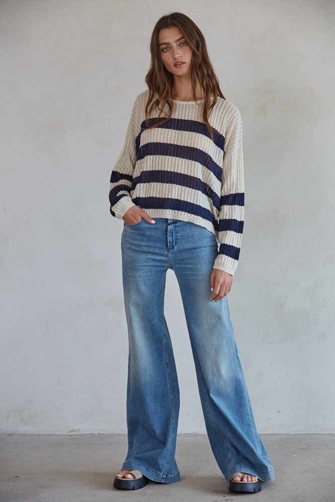 By Together Uptown Stripe Sweater