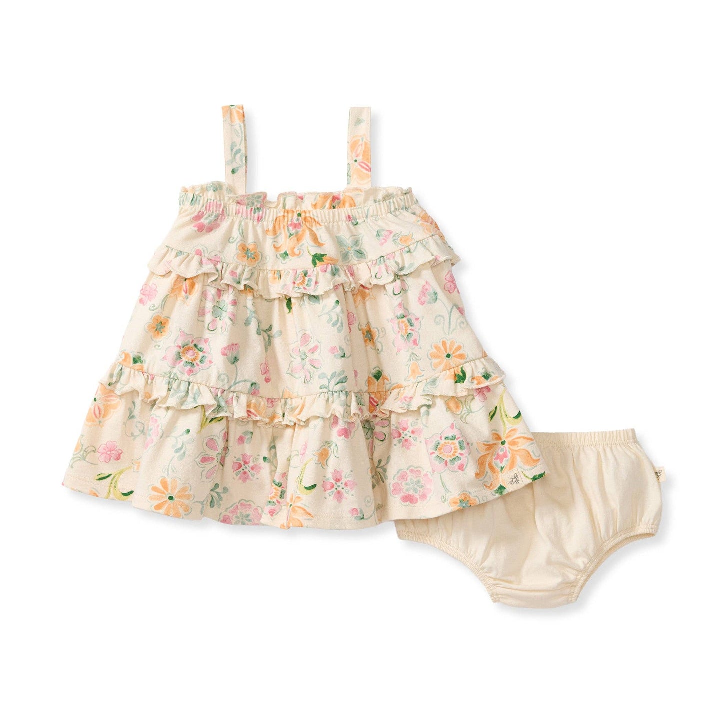 Burt's Bees Baby Mediterranean Floral Organic Dress