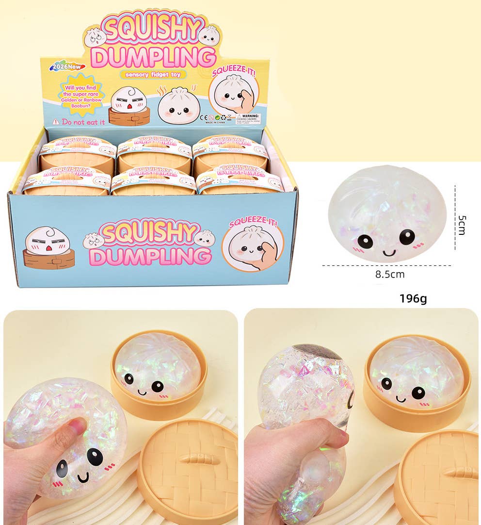 Mystery Squishy Dumpling Fidget Toy