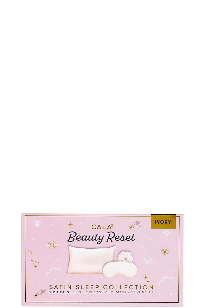 Load image into Gallery viewer, Beauty Reset Satin Sleep Collection Ivory
