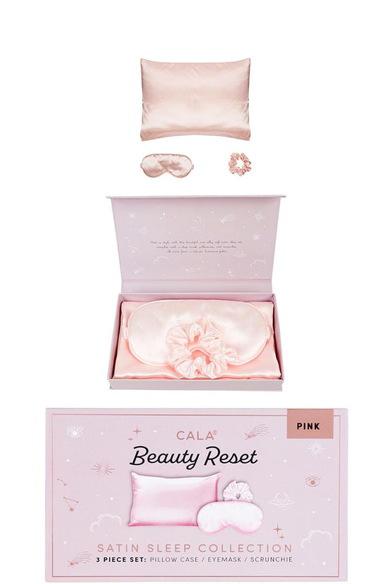 Beauty Reset Satin Sleep Collection Ivory