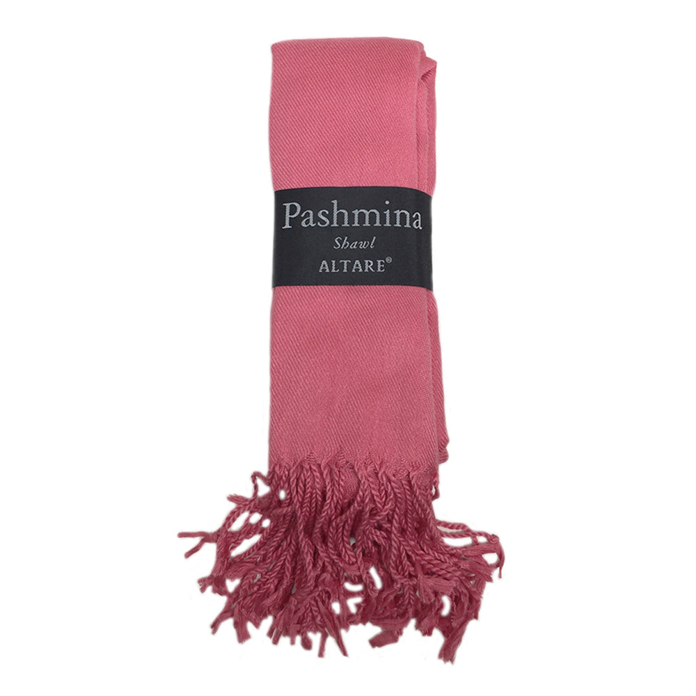 Pashmina Shawl Dry Clean Only Coral