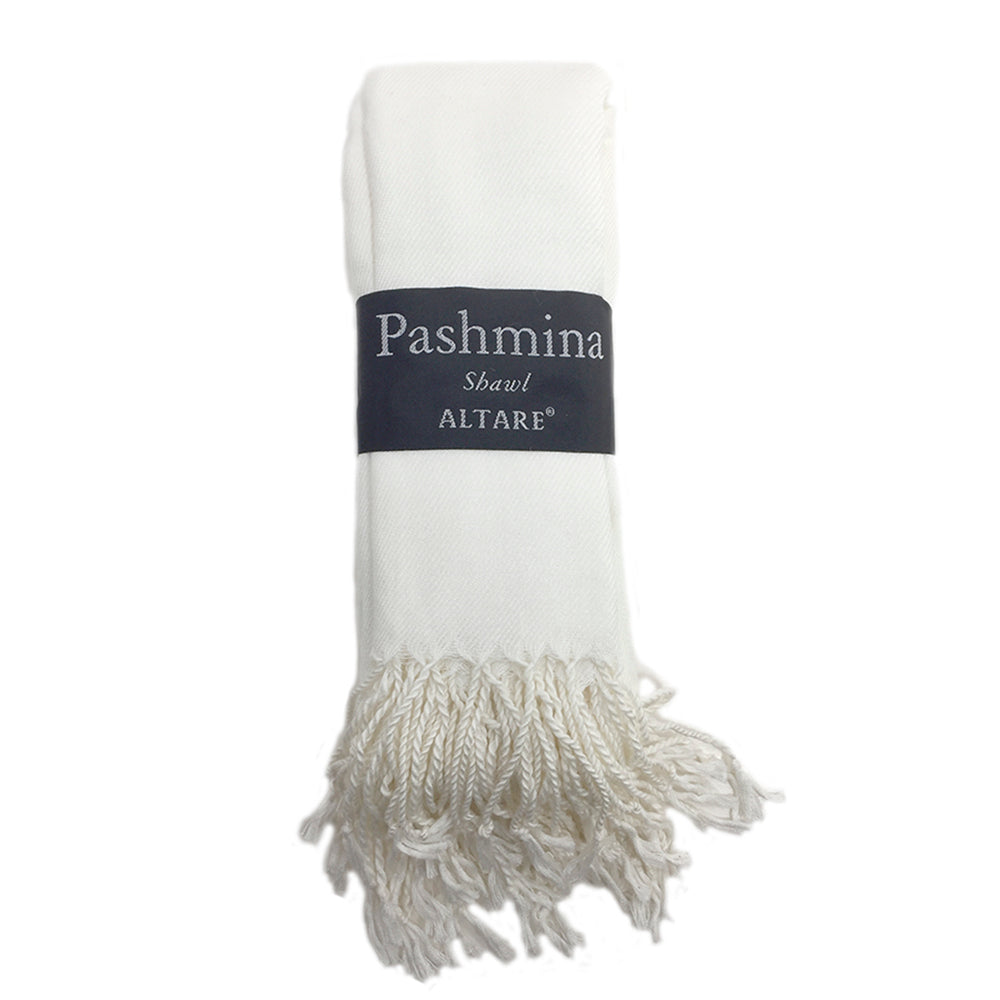 Pashmina Shawl Dry Clean Only Ivory