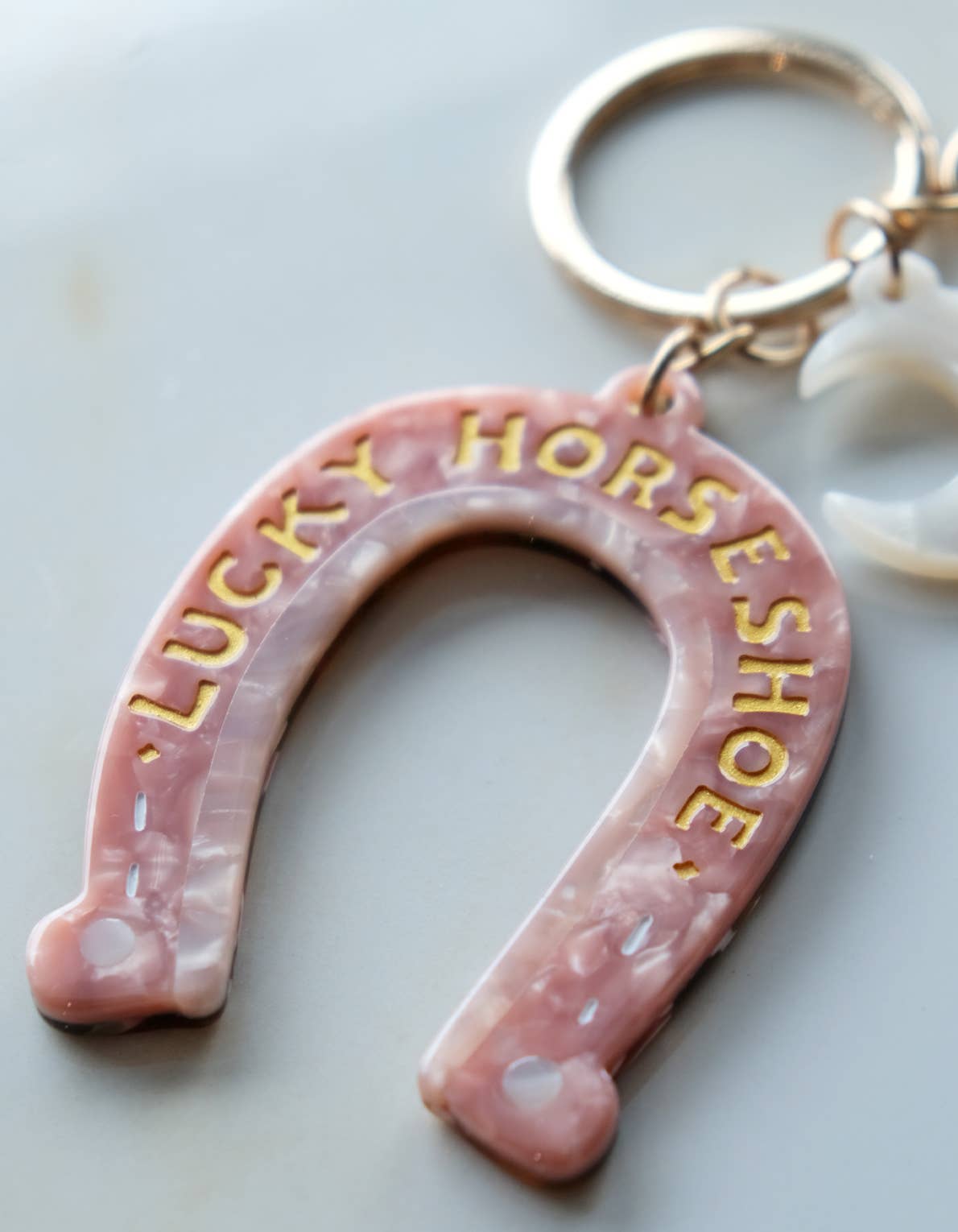 Lucky Bag Charm/Keychain Horseshoe