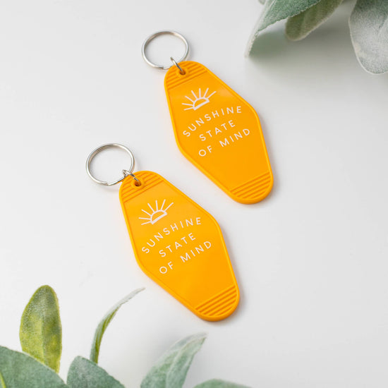 Sunshine State of Mind Keychain