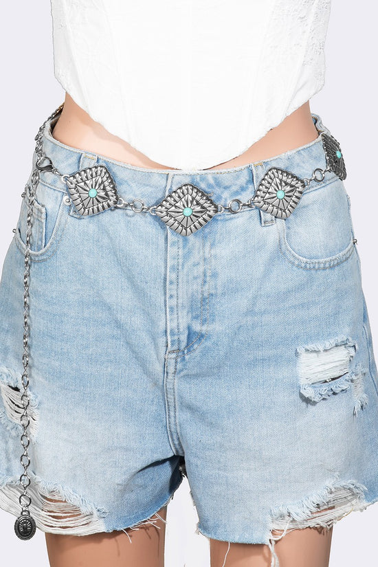 Concha Belt Silver