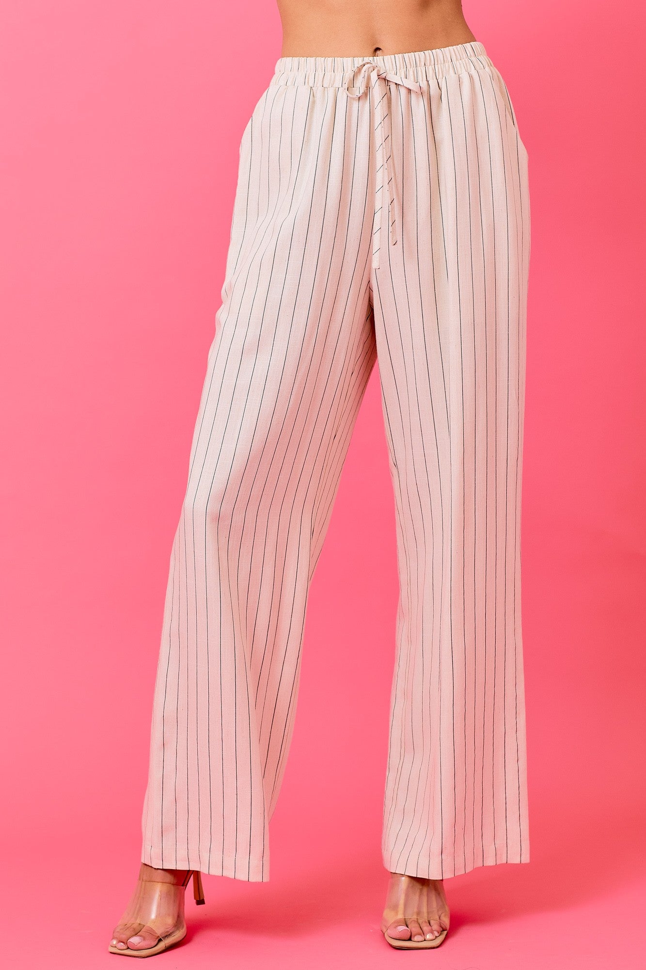 Bryn Linen Striped Set
