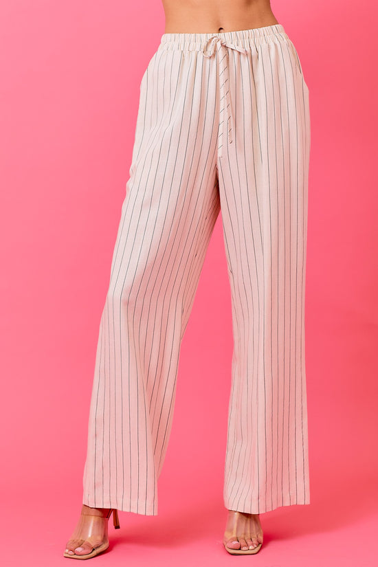 Load image into Gallery viewer, Bryn Linen Striped Set
