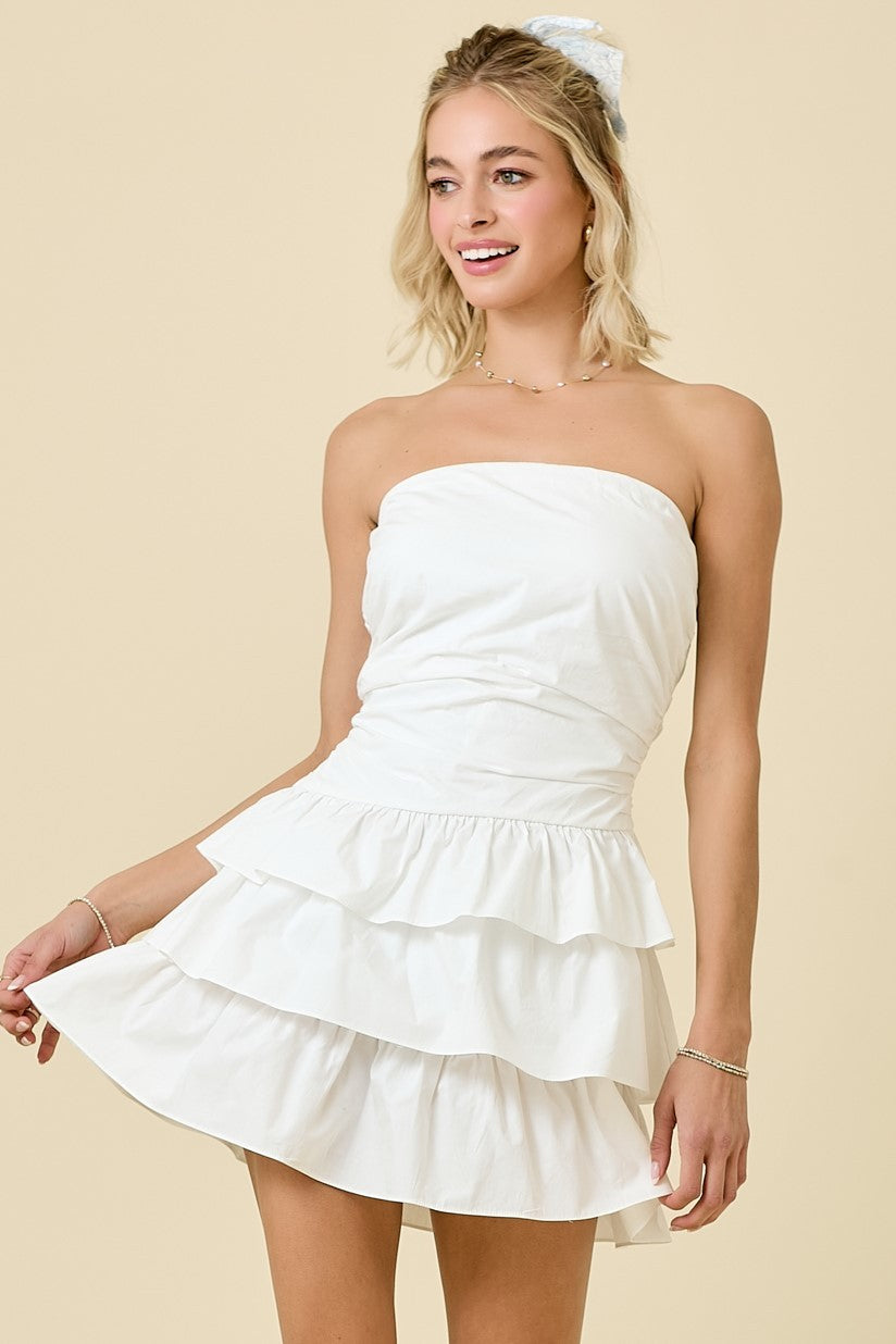 Feel Good Ruched Mini Dress