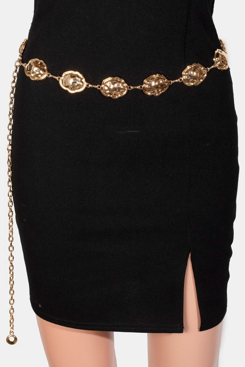 Warped Oval Chain Belt