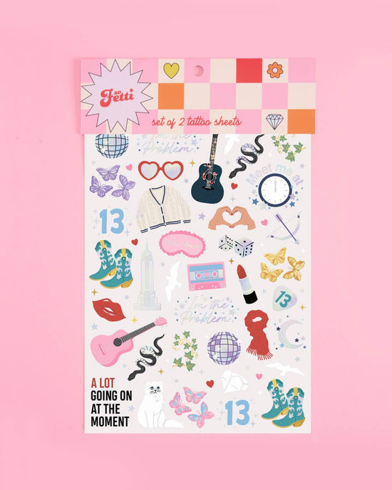Taylor Swift Eras Tour Temporary Tattoos