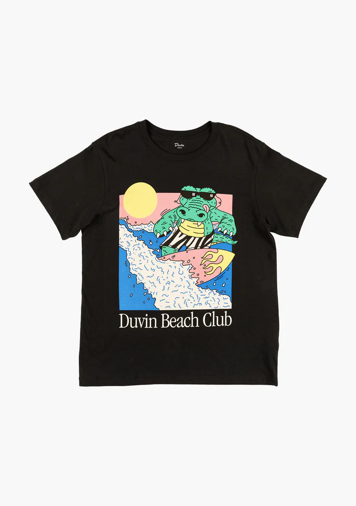 Duvin Gator Surf Club Tee Black