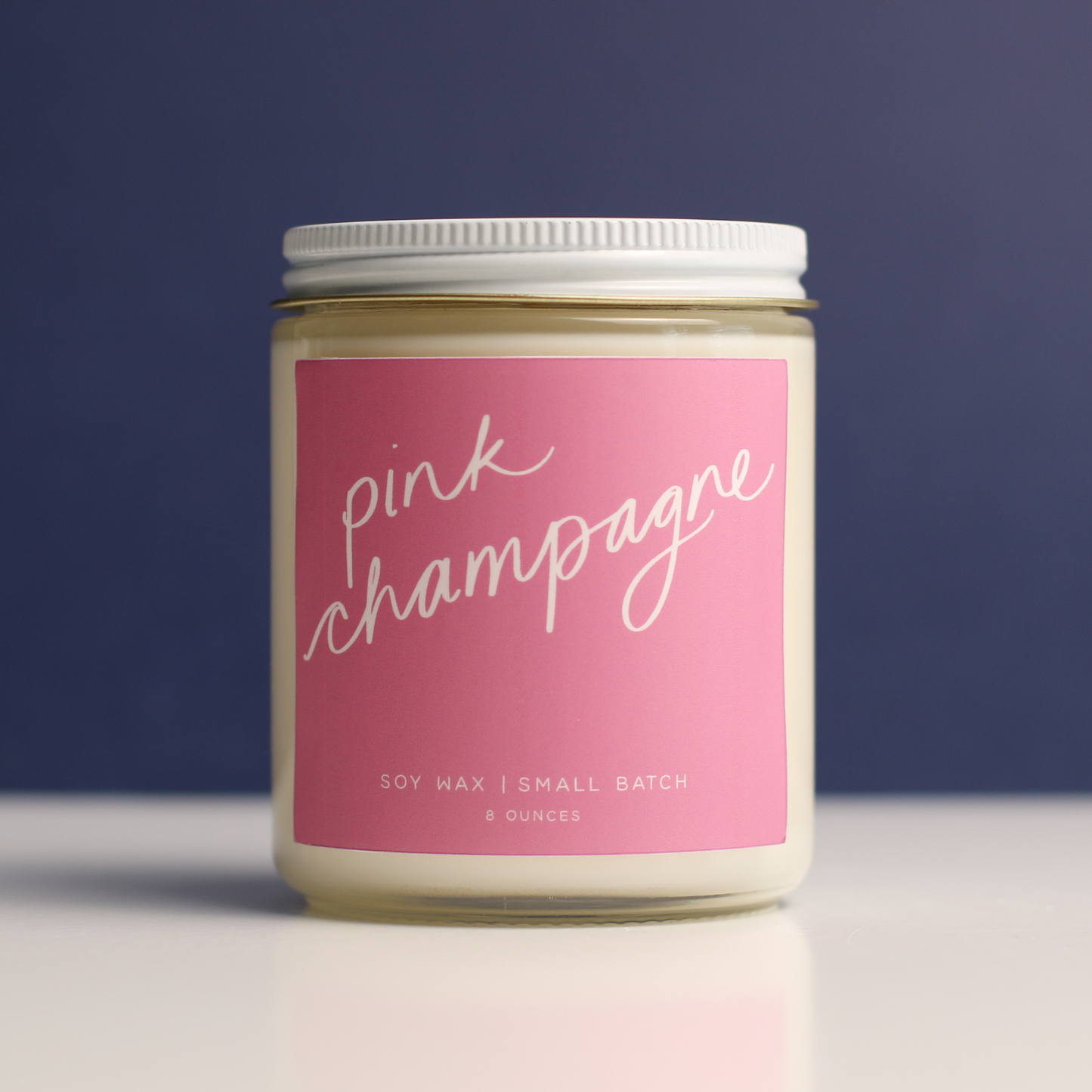 Pink Champagne Soy Candle