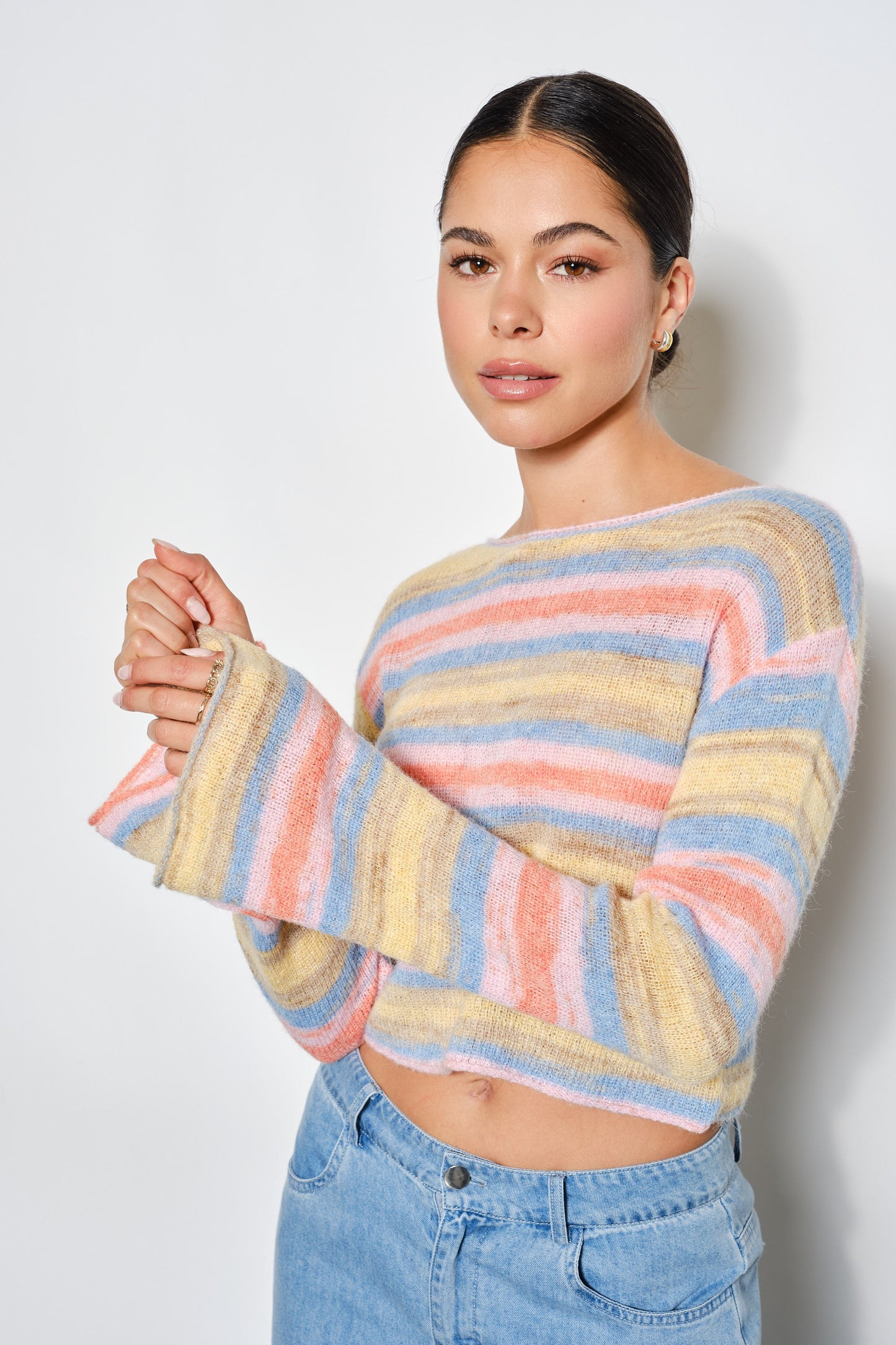 Lennon Stripe Sweater