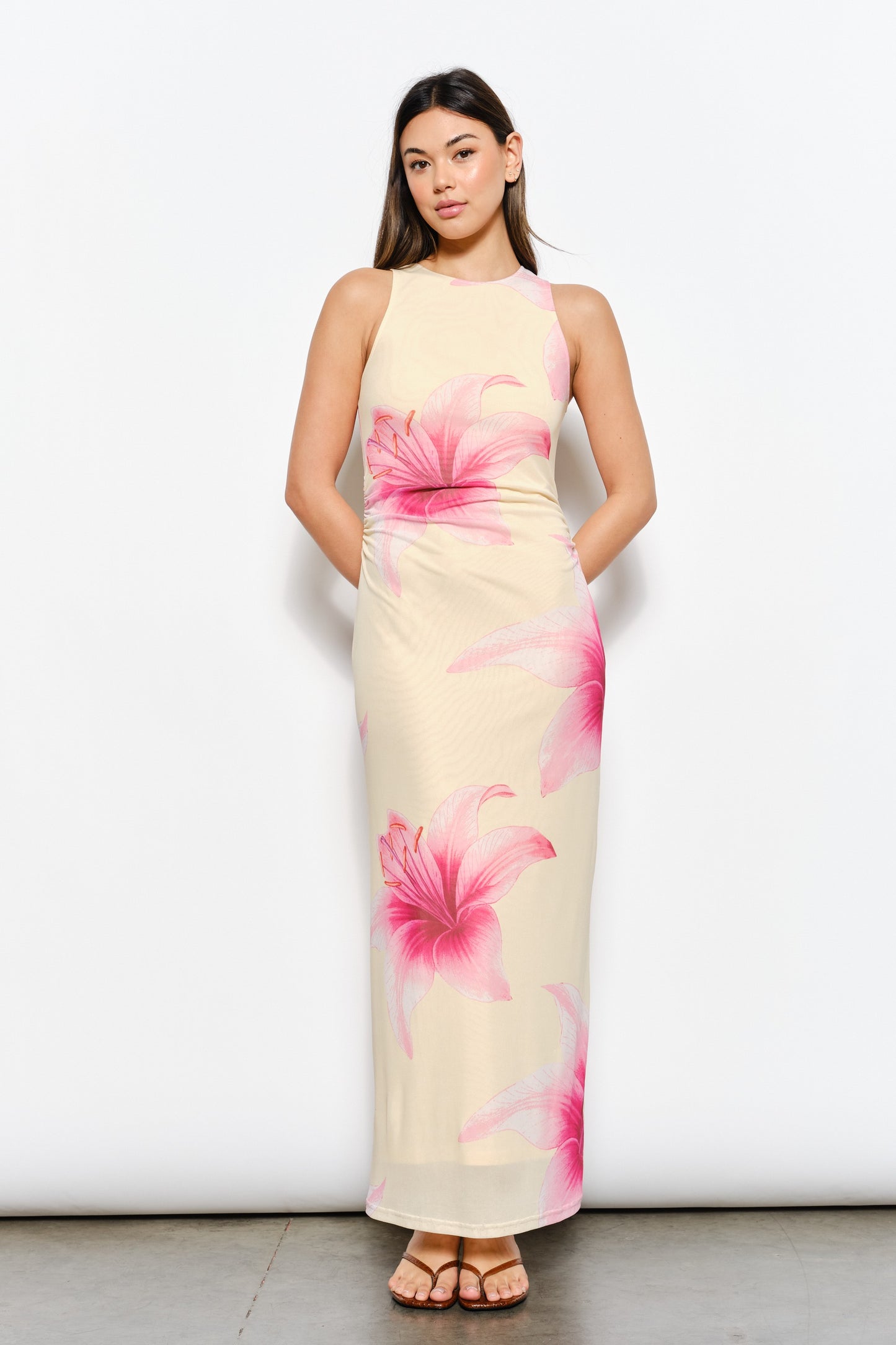Wayne Flower Maxi Dress