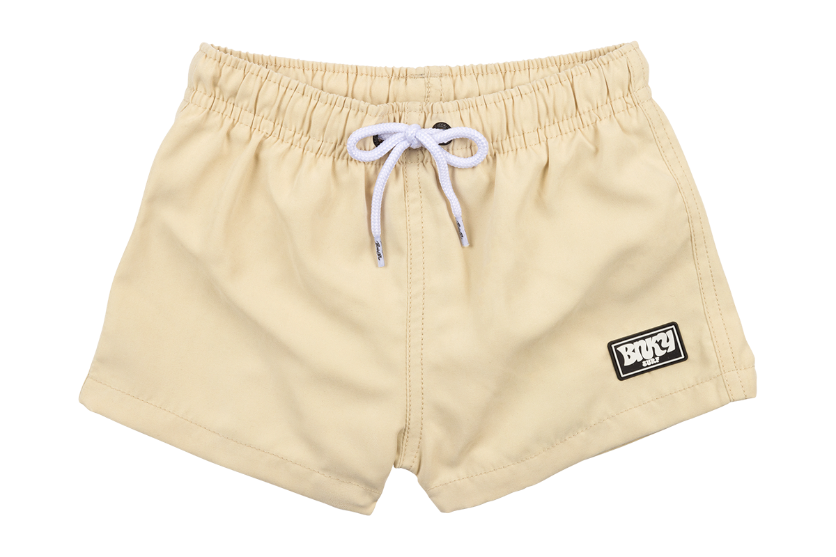 Binky Bro Beige Suede Swimsuit