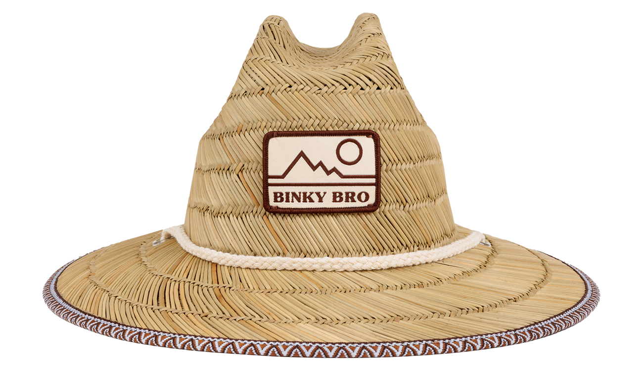 BinkyBro Barney Patrol (Mt. Banks) Straw Hat