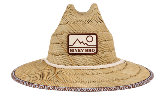 BinkyBro Barney Patrol (Mt. Banks) Straw Hat