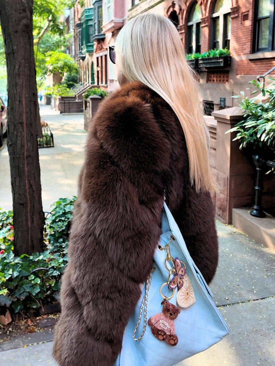 Solar Eclipse Celestial Heart Bag Charm + Keychain