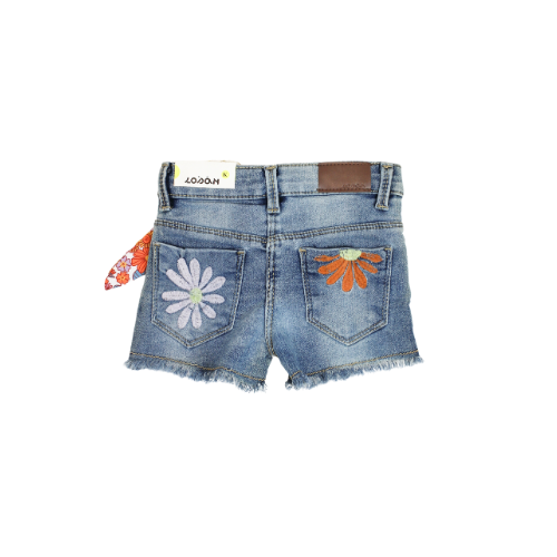 Load image into Gallery viewer, Field of Flowers Denim Short
