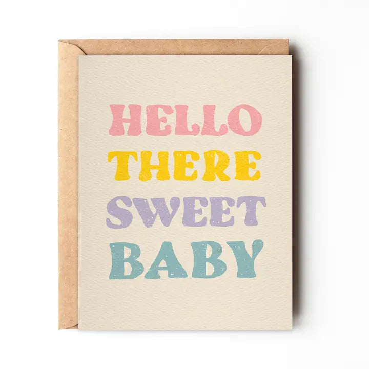 Hello There Sweet Baby Card