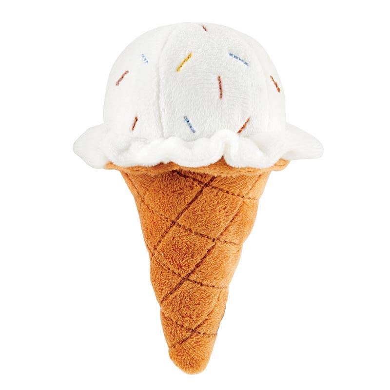 Plush Rattle - Ice Cream Cone – The Wander Shop
