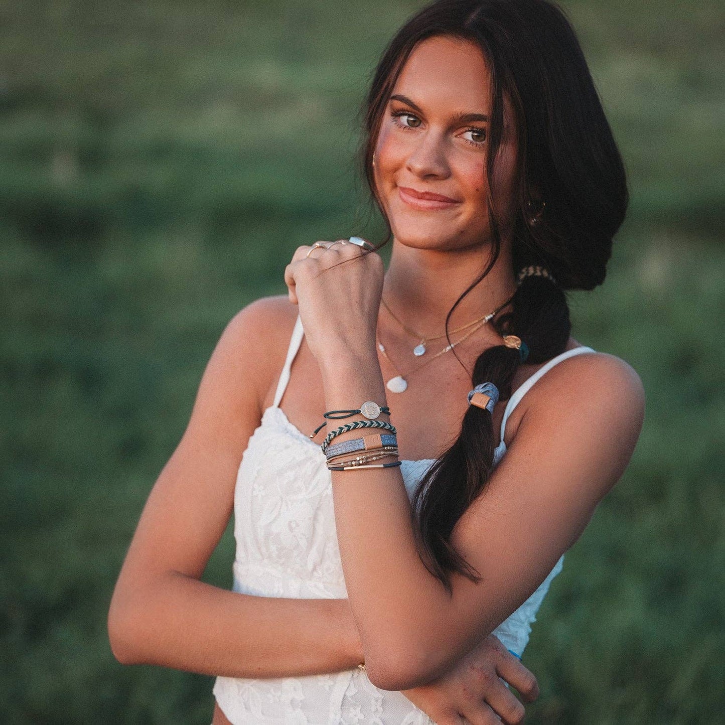 K'lani "Journey" Green Sea Turtle Hair Tie Bracelets