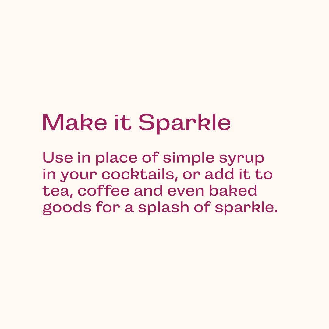 Glitter Simple Syrup
