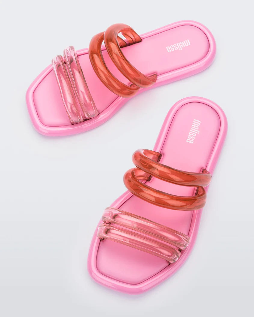 Flip Flop Spring in Pink/Yellow – Melissa Shoes