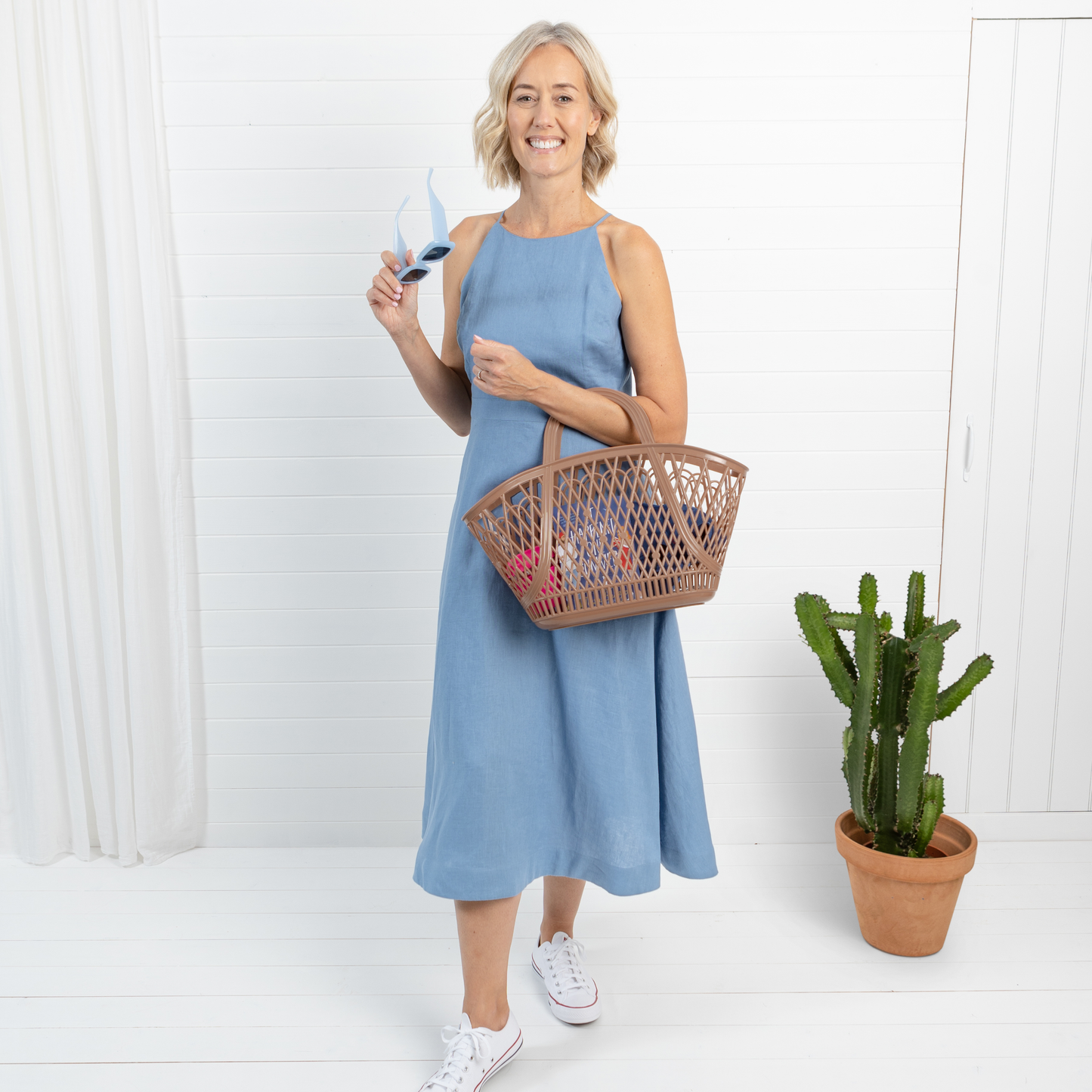 Betty Basket Jelly Bag Blue