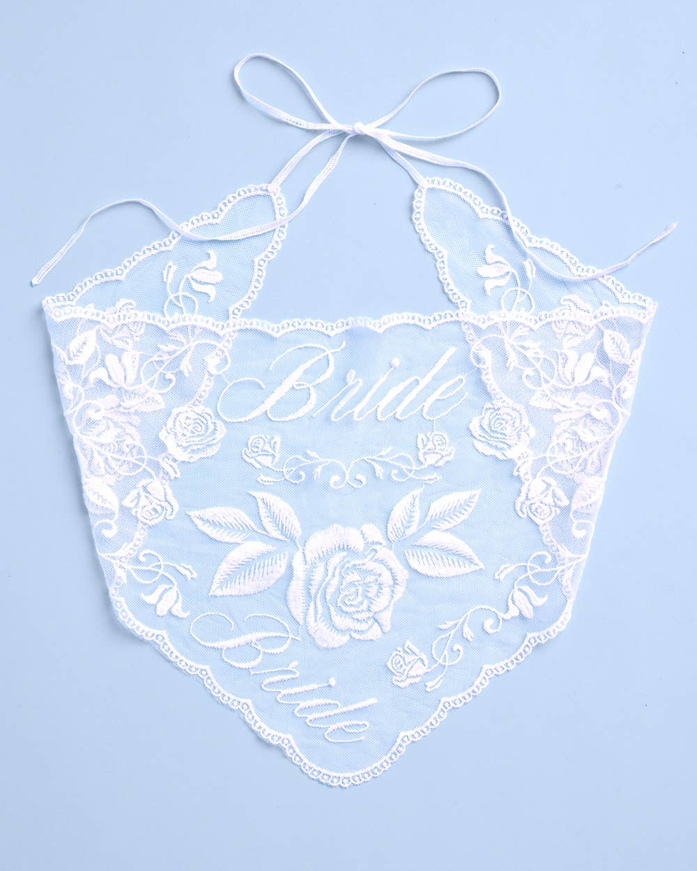Bride Lace Headscarf