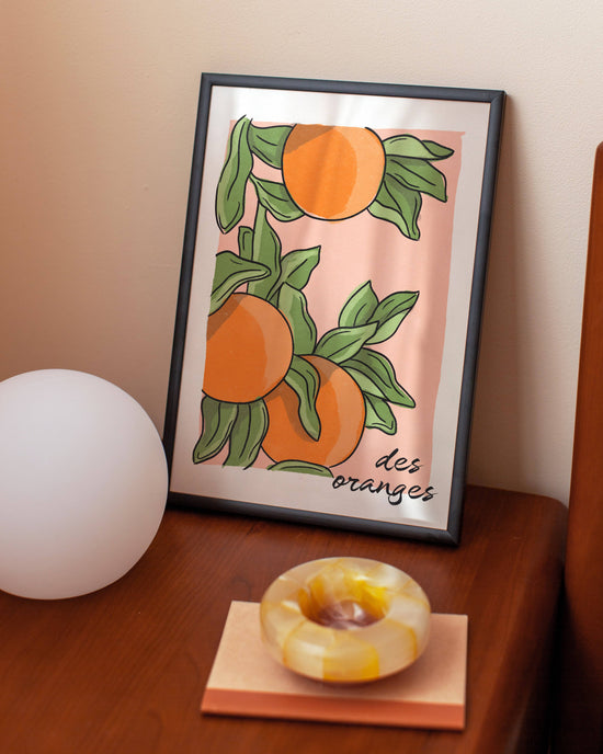 Des Oranges Print