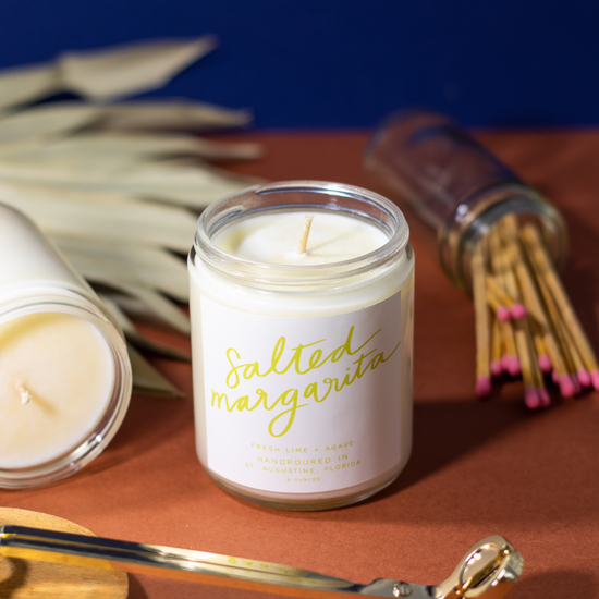 Salted Margarita Soy Wax Hand-Poured Candle