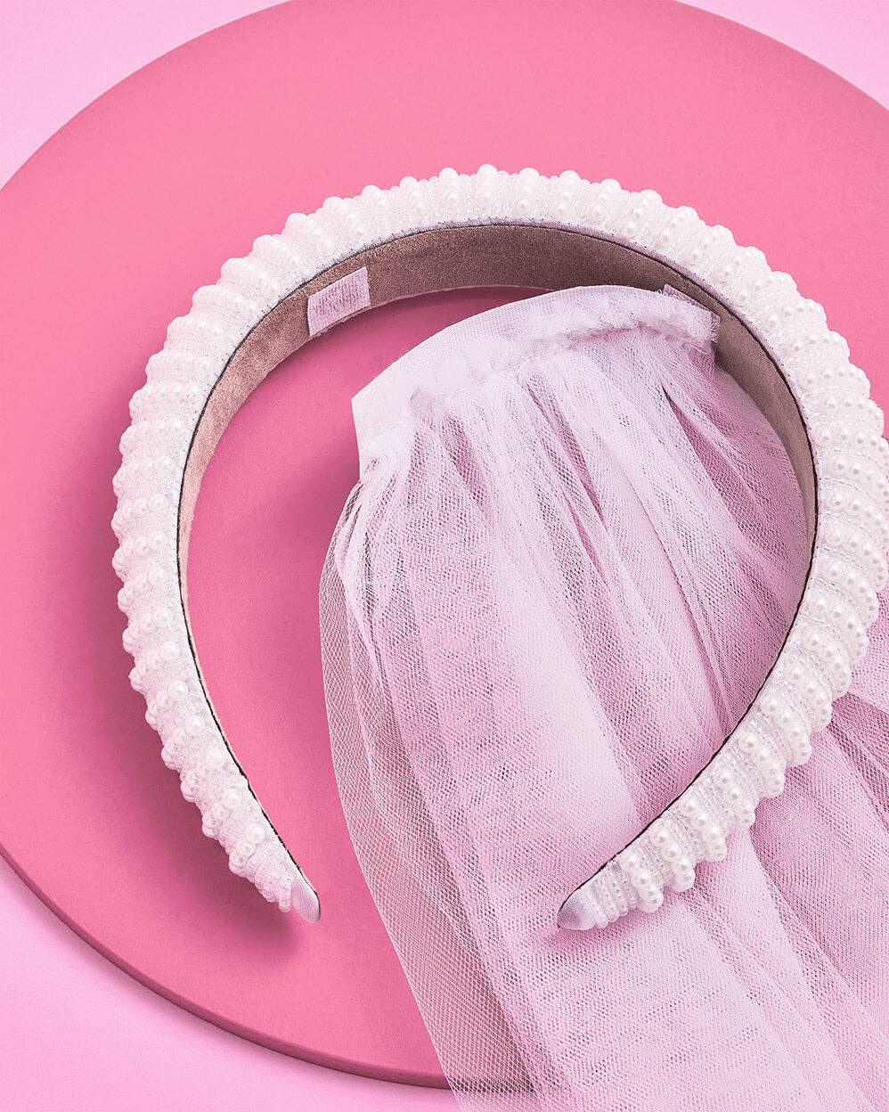 Bachelorette Party Bridal Gift - Headband w/ Removable Veil