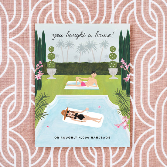 You Bought A House! Greeting Card
