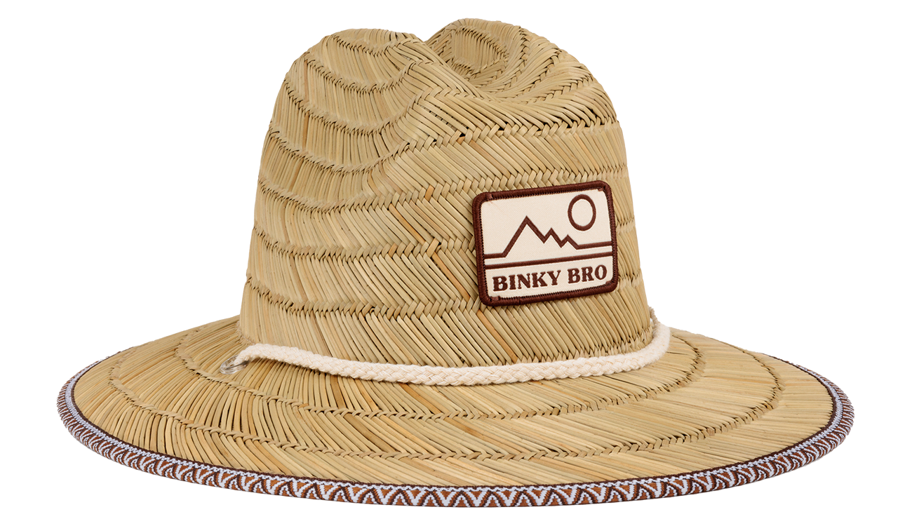 BinkyBro Barney Patrol (Mt. Banks) Straw Hat
