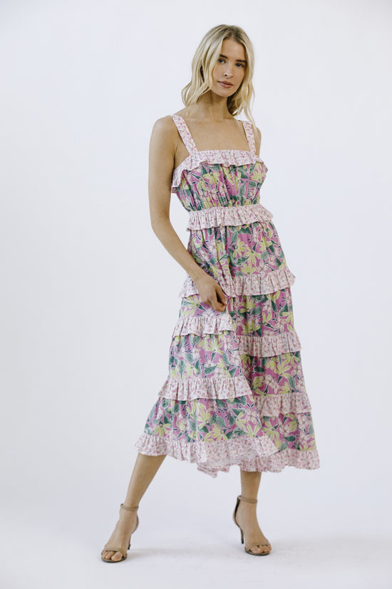 Charleston Ruffle Dress