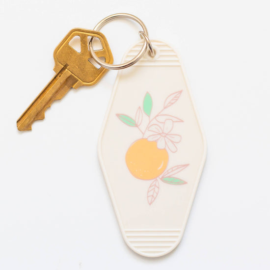 Orange Blossom Keychain