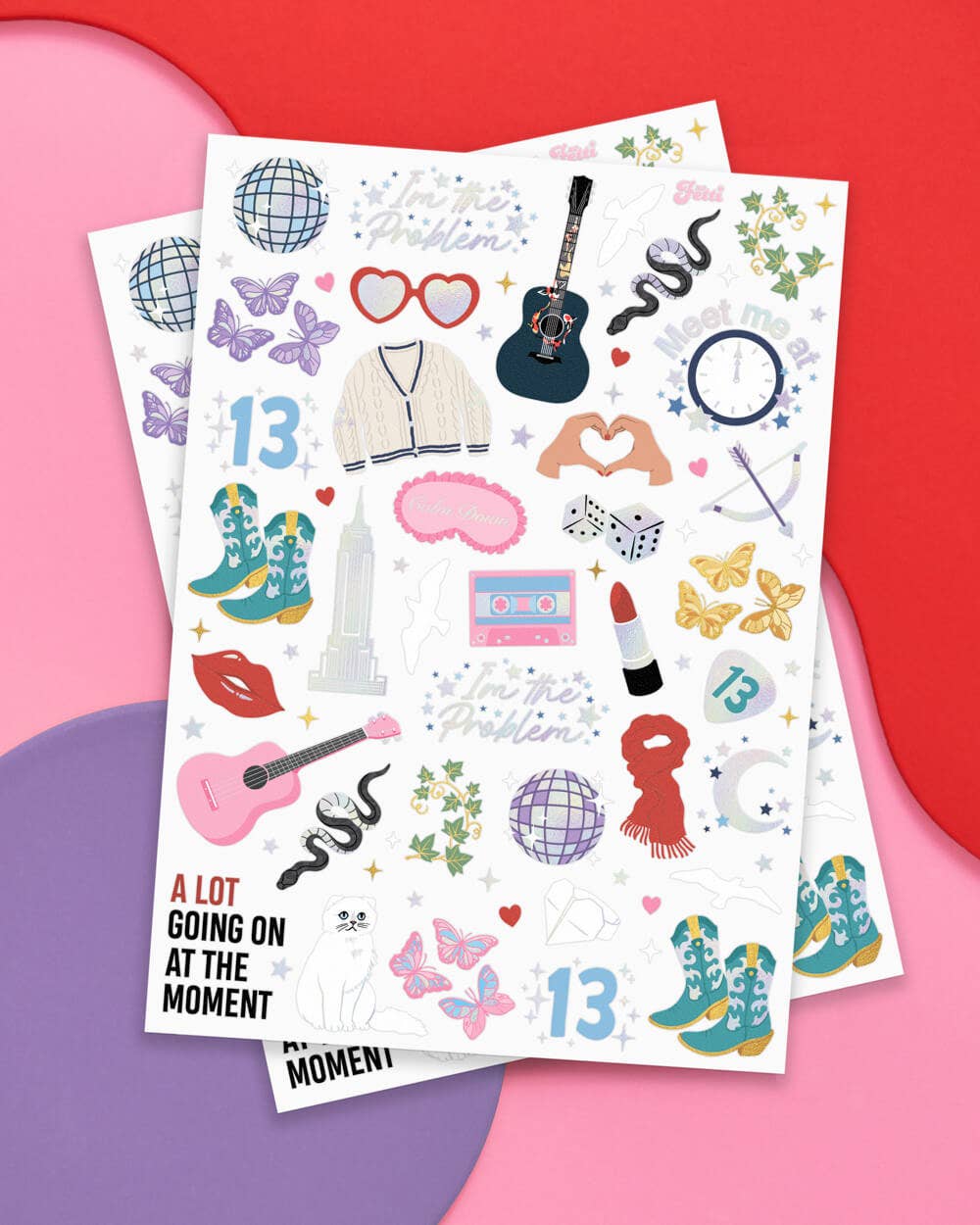 Taylor Swift Eras Tour Temporary Tattoos