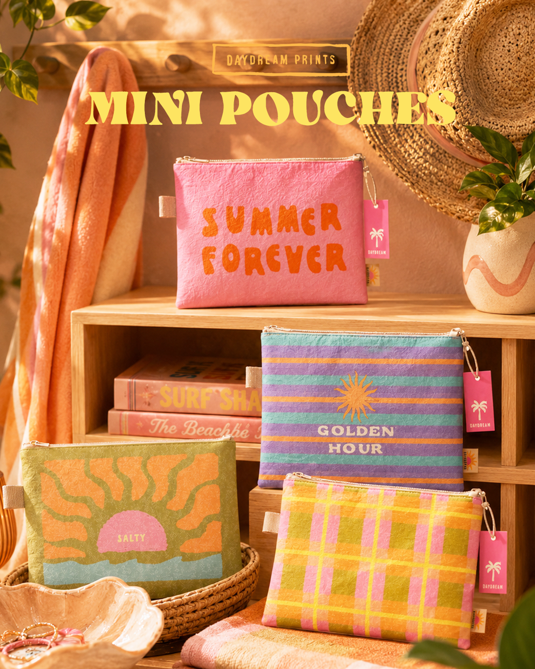 Summer Forever MIni Pouch