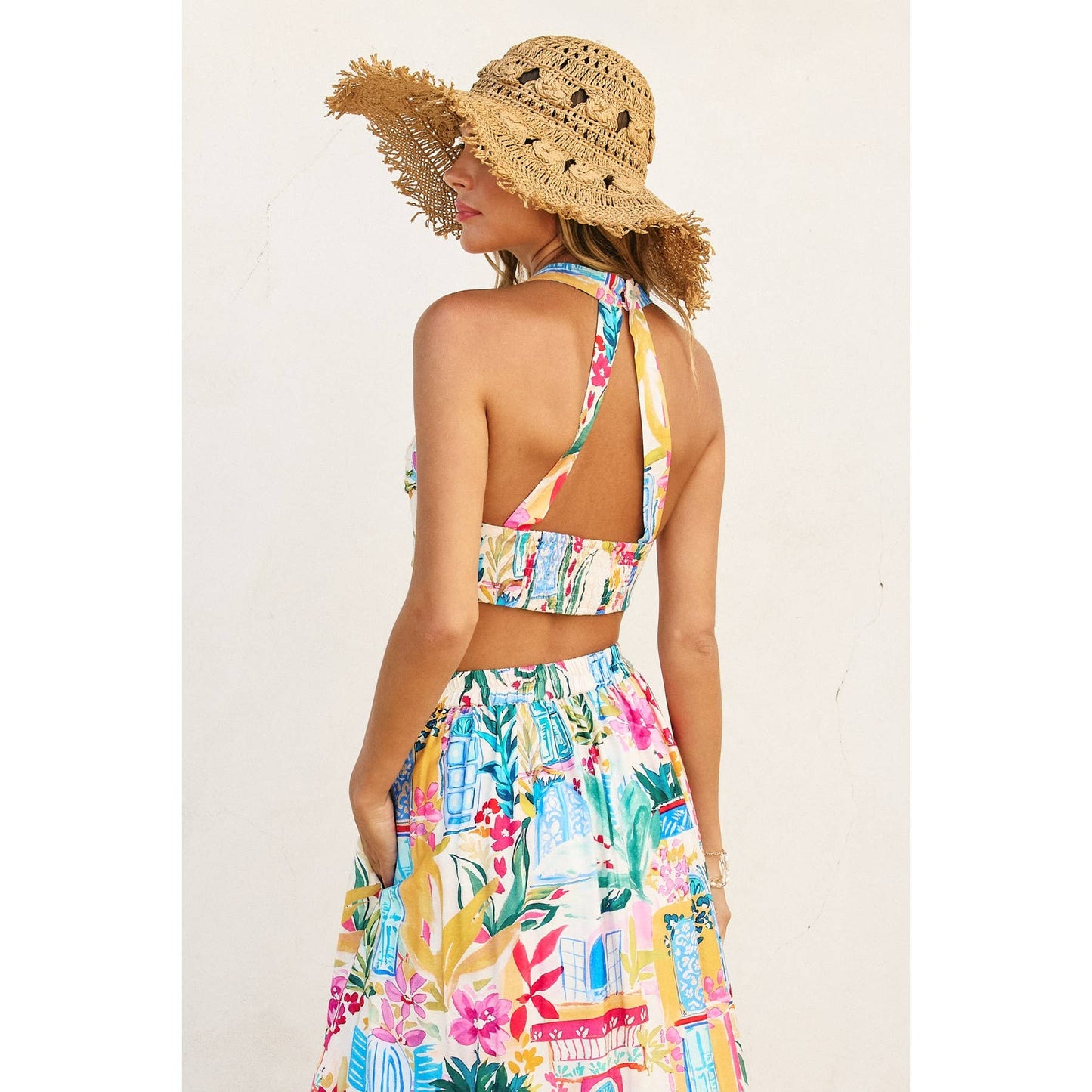 Sweet Dreams Crop Top & Skirt Set