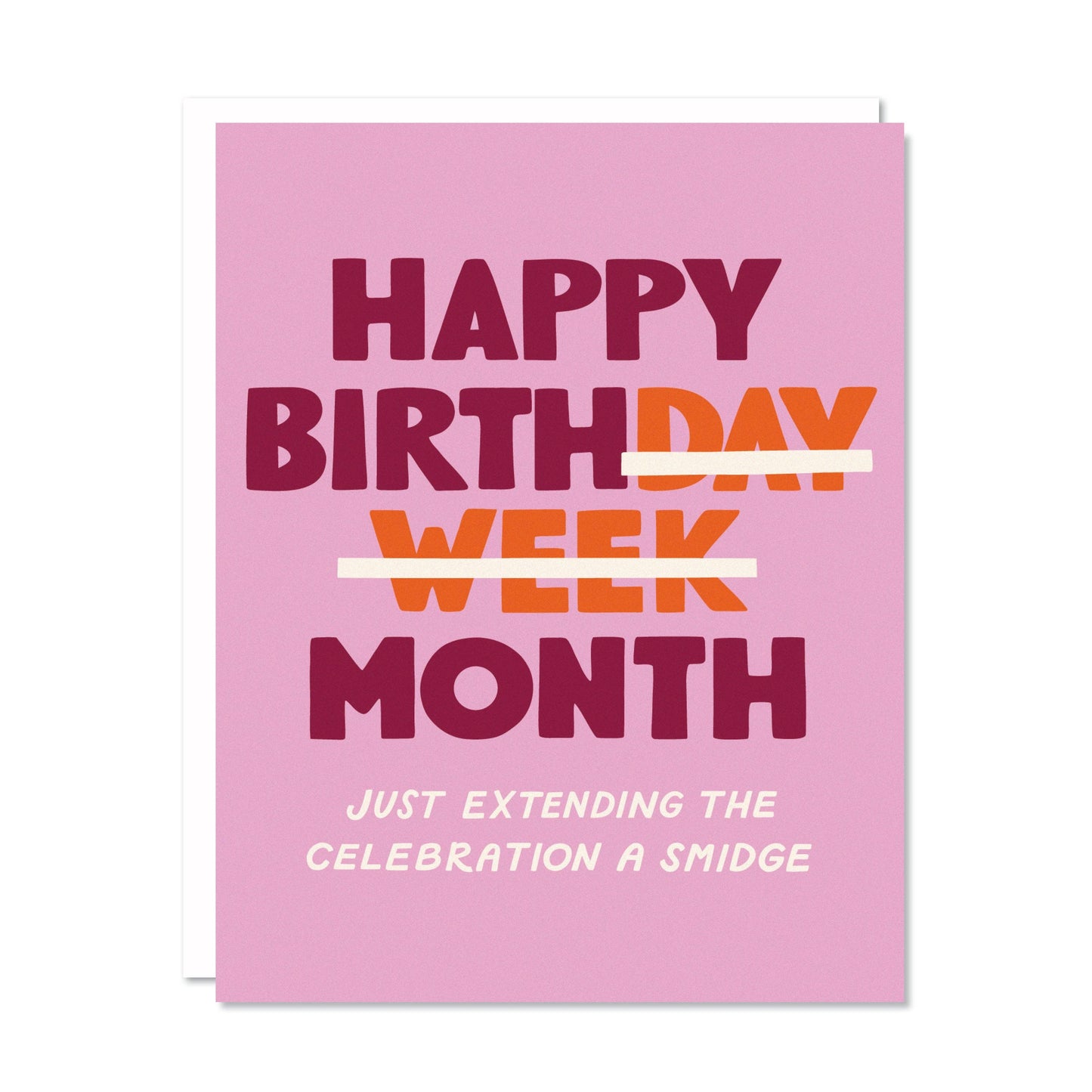 Belated Birthday Card