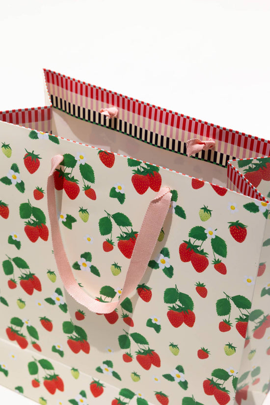 Strawberries Large Gift Bag