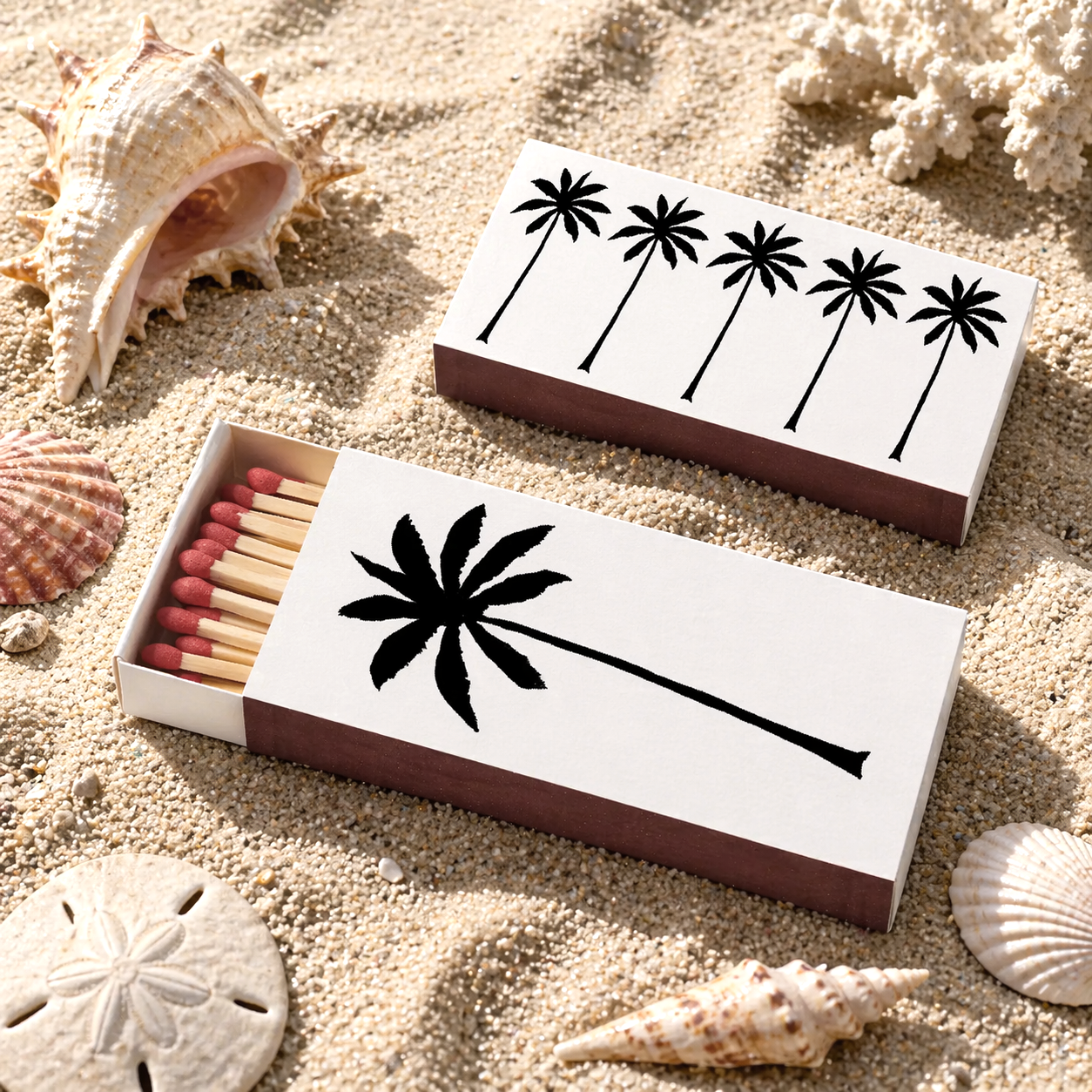 Funny Matchbox | Palm Tree Box Matches