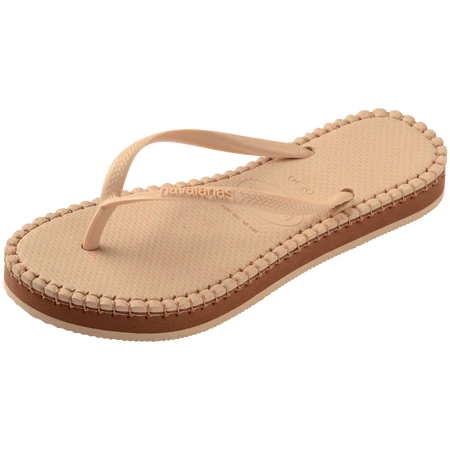 Havaianas Slim Flatform Loop Sandal Golden
