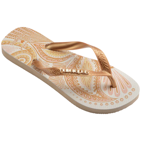 Load image into Gallery viewer, Havaianas Farm Rio Papillon Top Flip Flops
