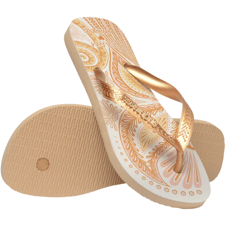 Load image into Gallery viewer, Havaianas Farm Rio Papillon Top Flip Flops
